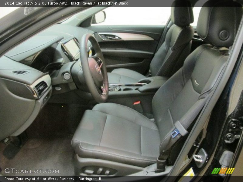 Black Raven / Jet Black/Jet Black 2014 Cadillac ATS 2.0L Turbo AWD