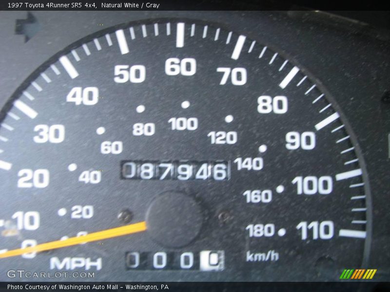 Natural White / Gray 1997 Toyota 4Runner SR5 4x4