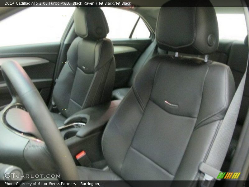 Black Raven / Jet Black/Jet Black 2014 Cadillac ATS 2.0L Turbo AWD