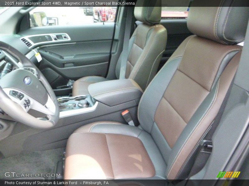 Front Seat of 2015 Explorer Sport 4WD