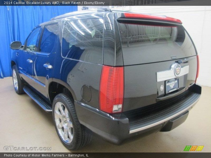 Black Raven / Ebony/Ebony 2014 Cadillac Escalade Luxury AWD