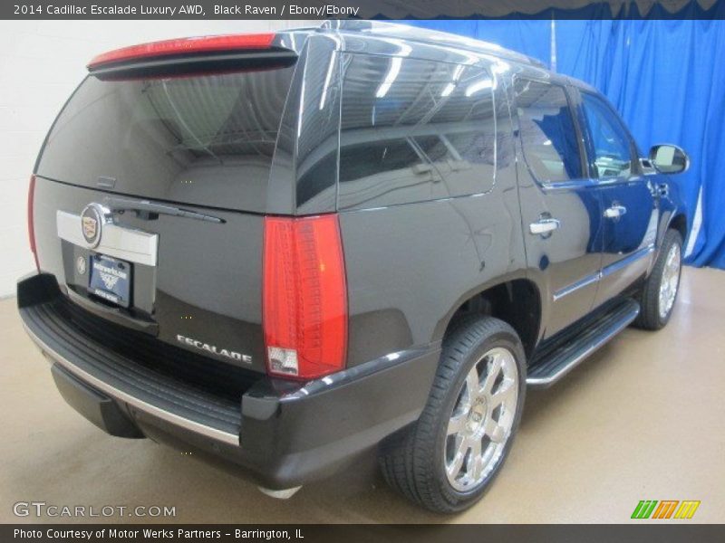 Black Raven / Ebony/Ebony 2014 Cadillac Escalade Luxury AWD