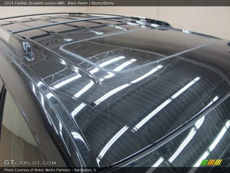 Black Raven / Ebony/Ebony 2014 Cadillac Escalade Luxury AWD