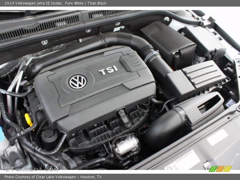 Pure White / Titan Black 2014 Volkswagen Jetta SE Sedan