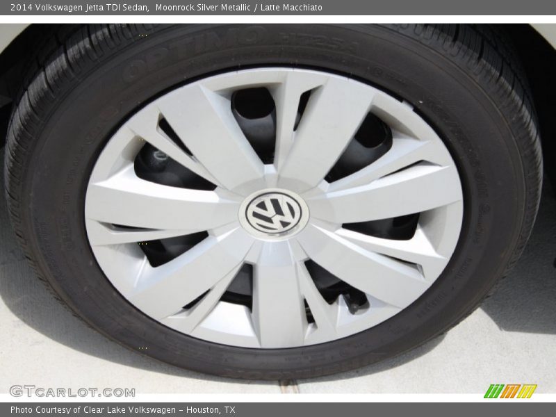 Moonrock Silver Metallic / Latte Macchiato 2014 Volkswagen Jetta TDI Sedan