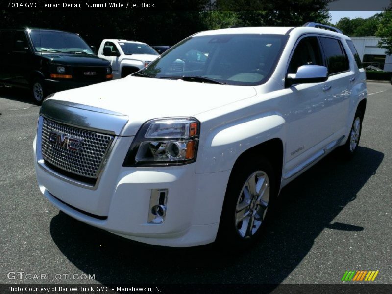 Summit White / Jet Black 2014 GMC Terrain Denali