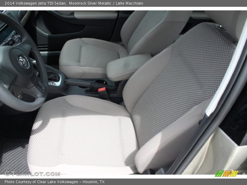 Moonrock Silver Metallic / Latte Macchiato 2014 Volkswagen Jetta TDI Sedan