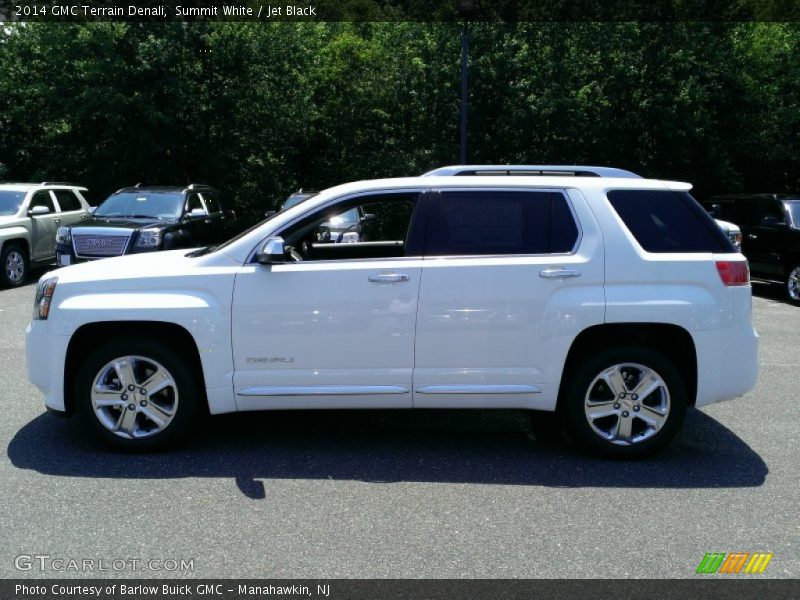 Summit White / Jet Black 2014 GMC Terrain Denali