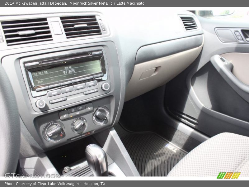 Moonrock Silver Metallic / Latte Macchiato 2014 Volkswagen Jetta TDI Sedan