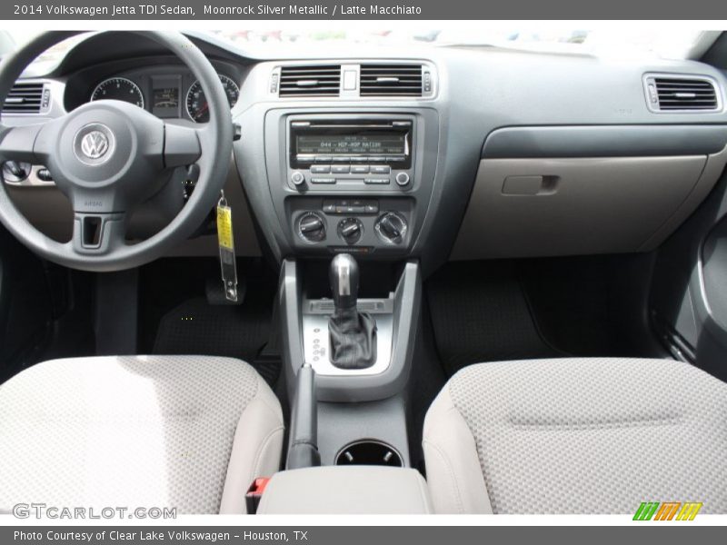 Moonrock Silver Metallic / Latte Macchiato 2014 Volkswagen Jetta TDI Sedan