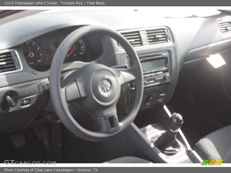 Tornado Red / Titan Black 2014 Volkswagen Jetta S Sedan