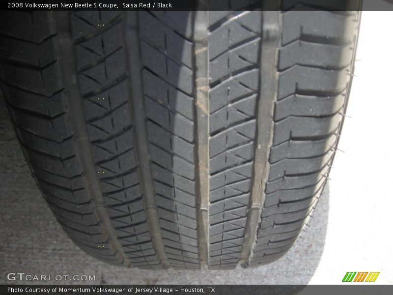 Salsa Red / Black 2008 Volkswagen New Beetle S Coupe