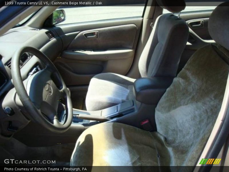 Cashmere Beige Metallic / Oak 1999 Toyota Camry LE V6