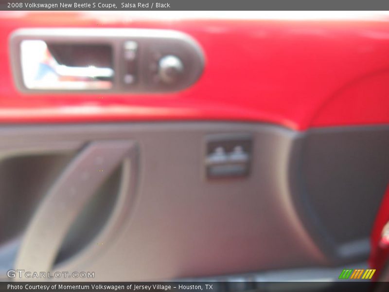 Salsa Red / Black 2008 Volkswagen New Beetle S Coupe