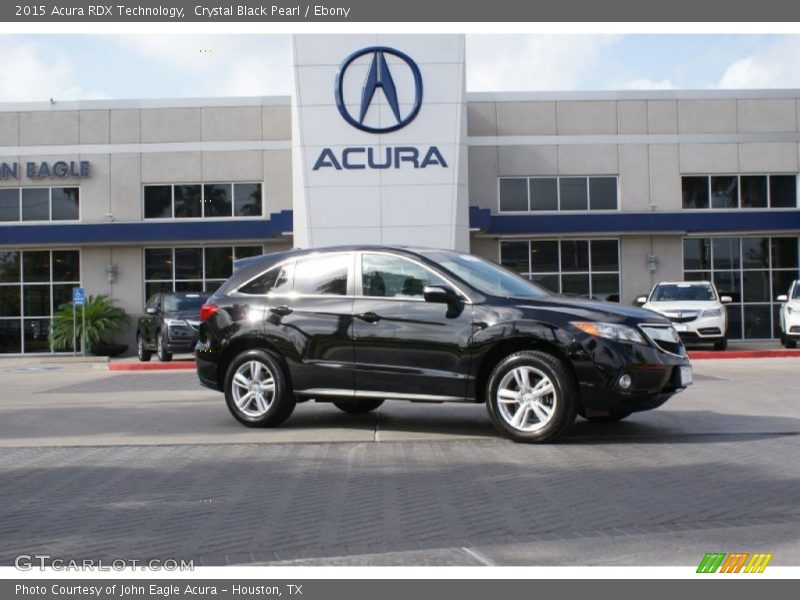 Crystal Black Pearl / Ebony 2015 Acura RDX Technology
