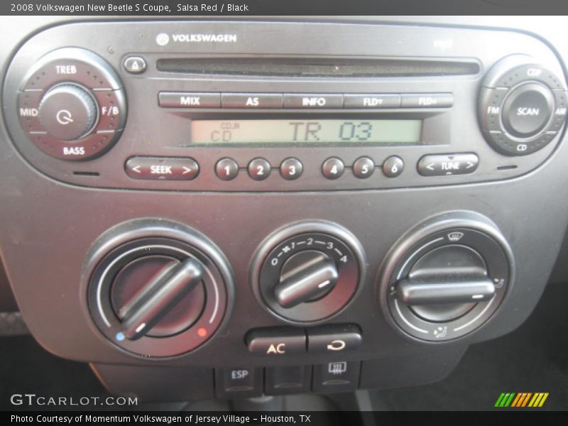 Salsa Red / Black 2008 Volkswagen New Beetle S Coupe