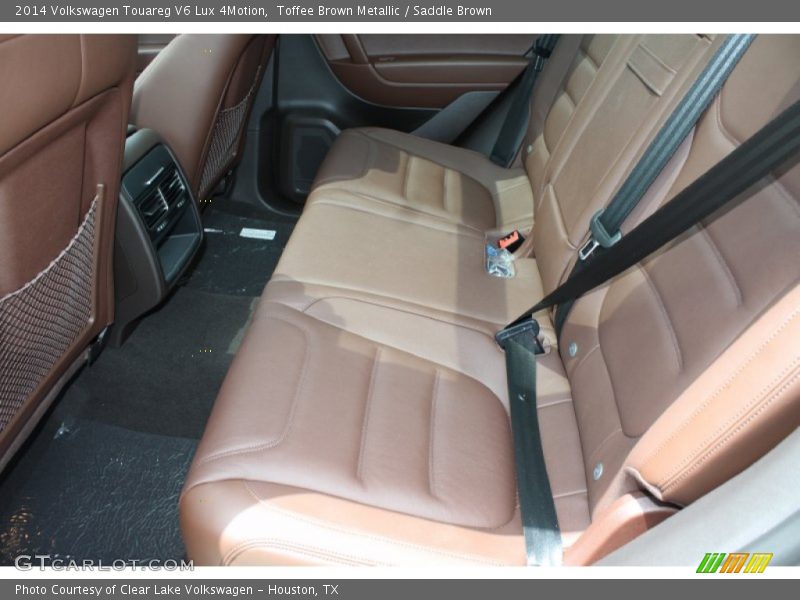 Toffee Brown Metallic / Saddle Brown 2014 Volkswagen Touareg V6 Lux 4Motion