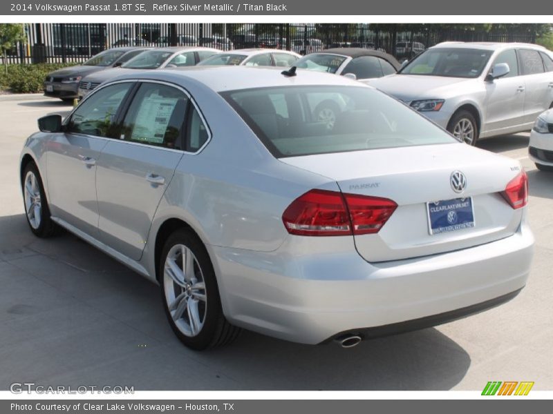 Reflex Silver Metallic / Titan Black 2014 Volkswagen Passat 1.8T SE