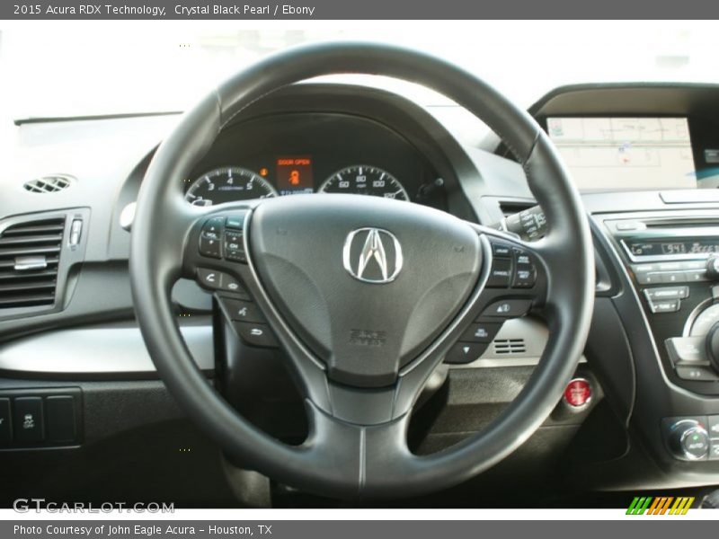 Crystal Black Pearl / Ebony 2015 Acura RDX Technology