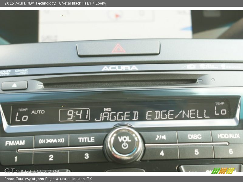 Crystal Black Pearl / Ebony 2015 Acura RDX Technology
