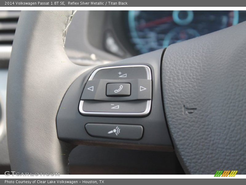 Reflex Silver Metallic / Titan Black 2014 Volkswagen Passat 1.8T SE