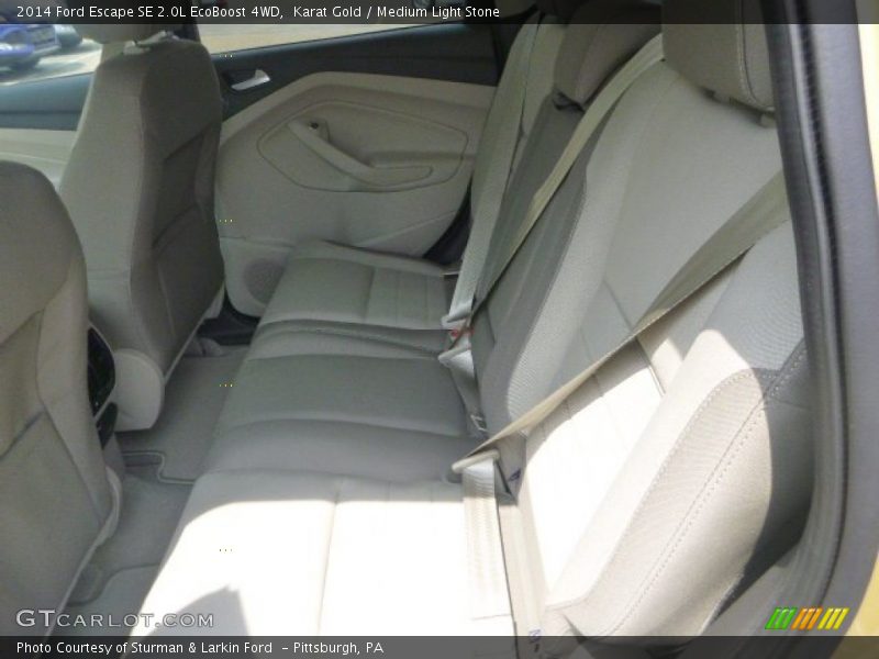 Karat Gold / Medium Light Stone 2014 Ford Escape SE 2.0L EcoBoost 4WD