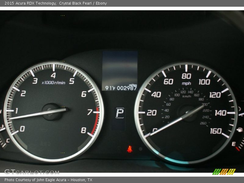 Crystal Black Pearl / Ebony 2015 Acura RDX Technology
