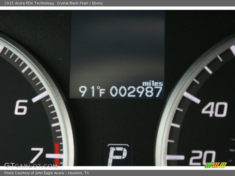 Crystal Black Pearl / Ebony 2015 Acura RDX Technology
