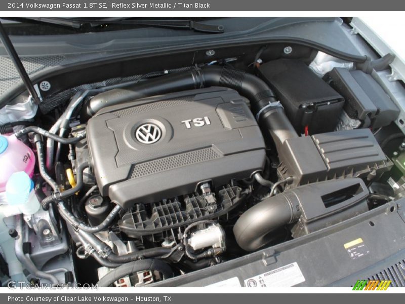 Reflex Silver Metallic / Titan Black 2014 Volkswagen Passat 1.8T SE