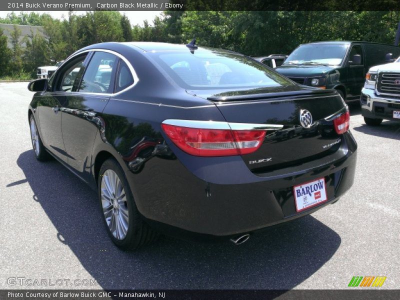 Carbon Black Metallic / Ebony 2014 Buick Verano Premium