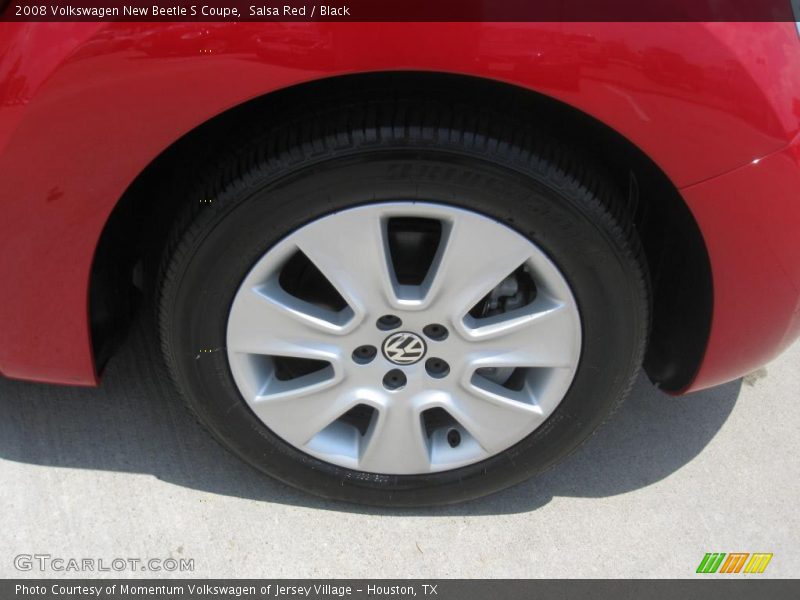 Salsa Red / Black 2008 Volkswagen New Beetle S Coupe