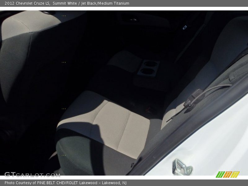 Summit White / Jet Black/Medium Titanium 2012 Chevrolet Cruze LS