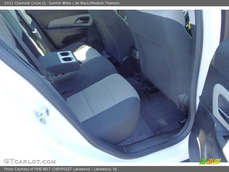 Summit White / Jet Black/Medium Titanium 2012 Chevrolet Cruze LS