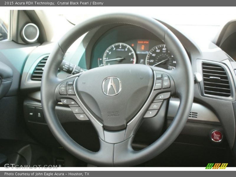 Crystal Black Pearl / Ebony 2015 Acura RDX Technology