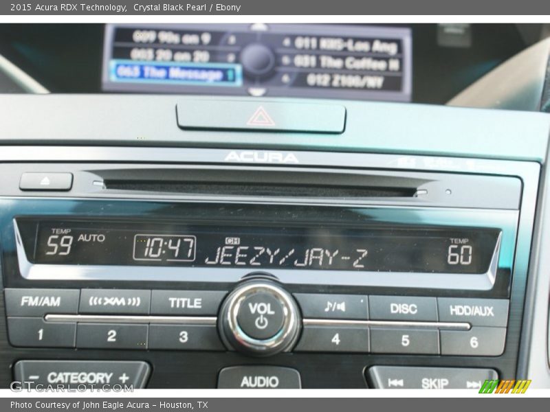 Crystal Black Pearl / Ebony 2015 Acura RDX Technology