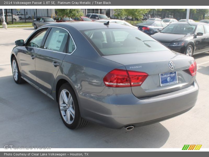Platinum Gray Metallic / Titan Black 2014 Volkswagen Passat 1.8T SE