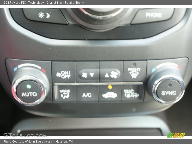 Crystal Black Pearl / Ebony 2015 Acura RDX Technology