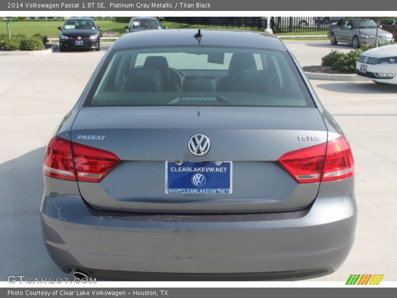 Platinum Gray Metallic / Titan Black 2014 Volkswagen Passat 1.8T SE