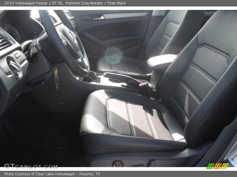 Platinum Gray Metallic / Titan Black 2014 Volkswagen Passat 1.8T SE
