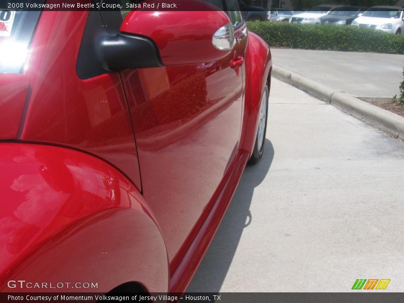 Salsa Red / Black 2008 Volkswagen New Beetle S Coupe