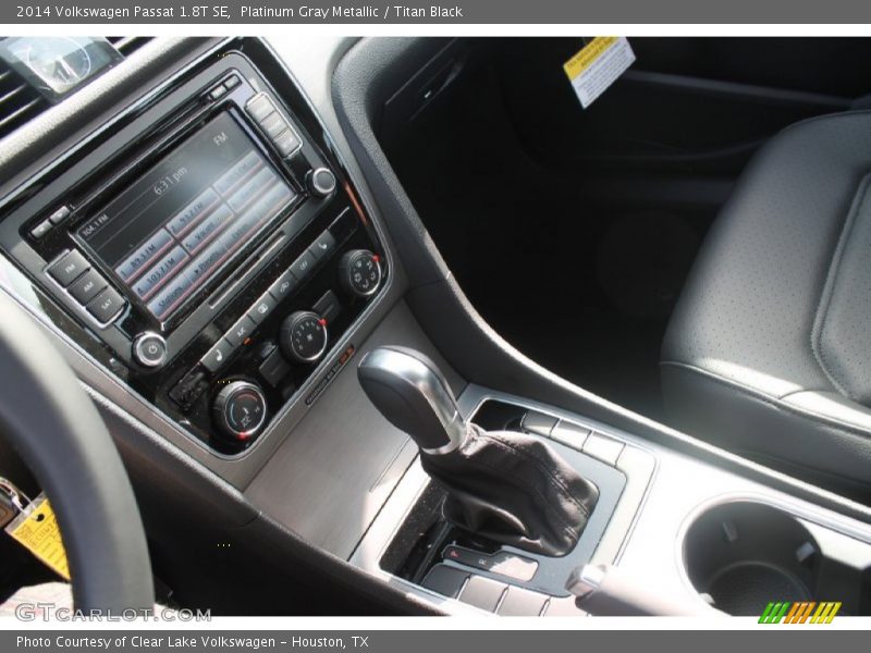 Platinum Gray Metallic / Titan Black 2014 Volkswagen Passat 1.8T SE