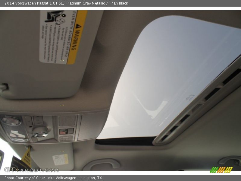 Platinum Gray Metallic / Titan Black 2014 Volkswagen Passat 1.8T SE