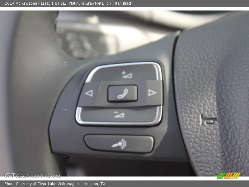 Platinum Gray Metallic / Titan Black 2014 Volkswagen Passat 1.8T SE