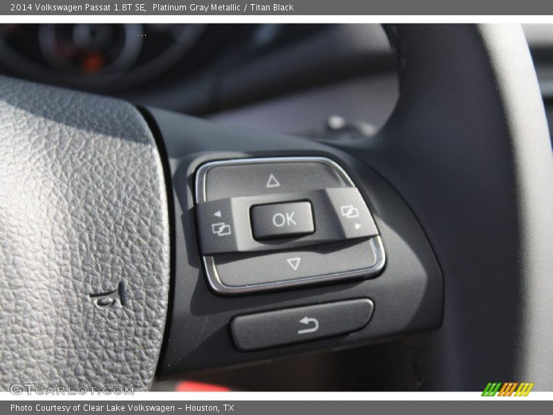 Platinum Gray Metallic / Titan Black 2014 Volkswagen Passat 1.8T SE