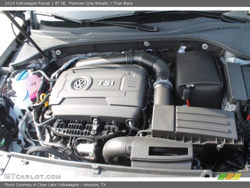 Platinum Gray Metallic / Titan Black 2014 Volkswagen Passat 1.8T SE