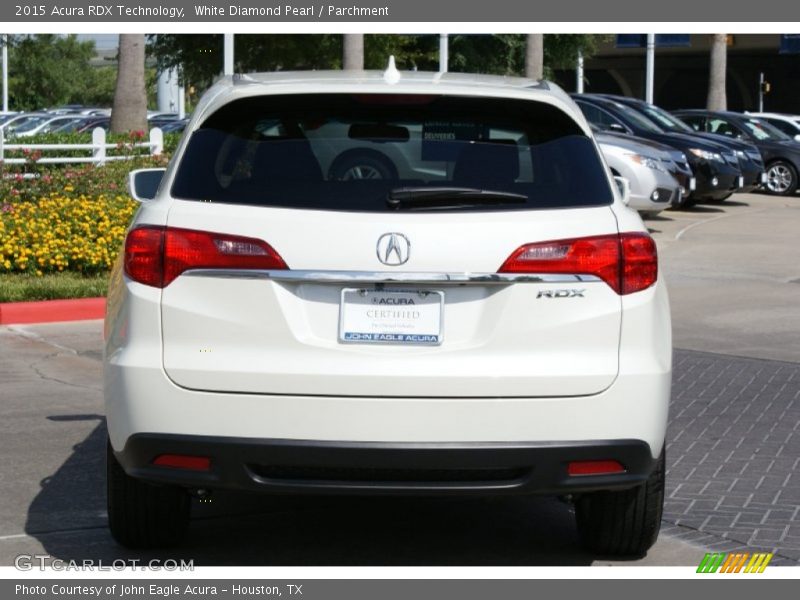 White Diamond Pearl / Parchment 2015 Acura RDX Technology