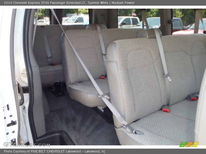 Summit White / Medium Pewter 2014 Chevrolet Express 3500 Passenger Extended LT