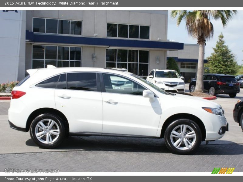 White Diamond Pearl / Parchment 2015 Acura RDX Technology