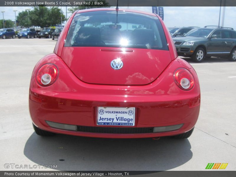Salsa Red / Black 2008 Volkswagen New Beetle S Coupe