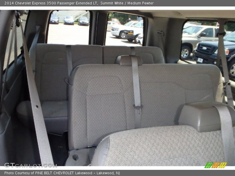 Summit White / Medium Pewter 2014 Chevrolet Express 3500 Passenger Extended LT